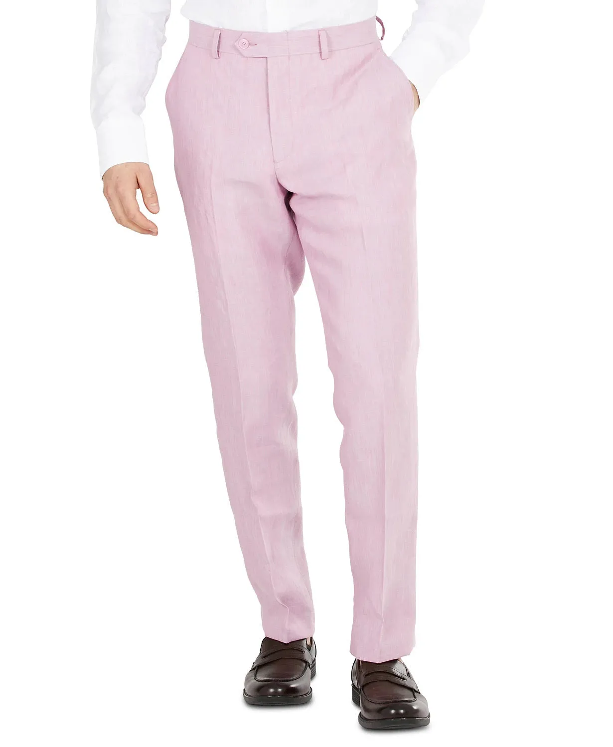 Bar III Mens Slim fit Dress Pants 30 / 30 Pink