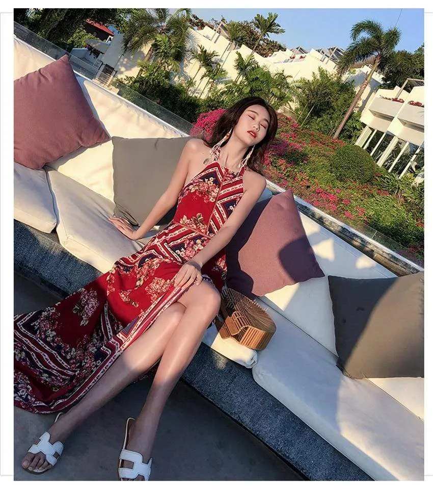 Boho Style Maxi Dress