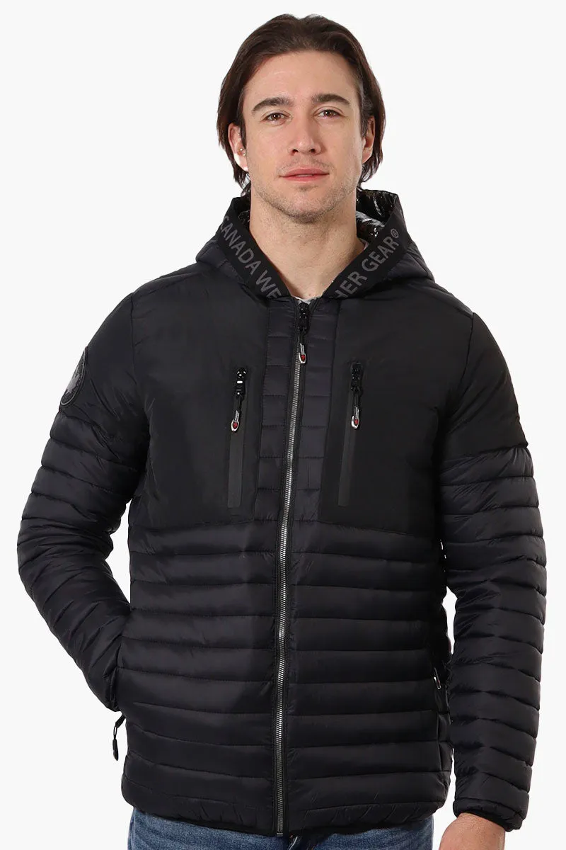 Canada Weather Gear Heat Retention Lining Bomber Jacket - Black