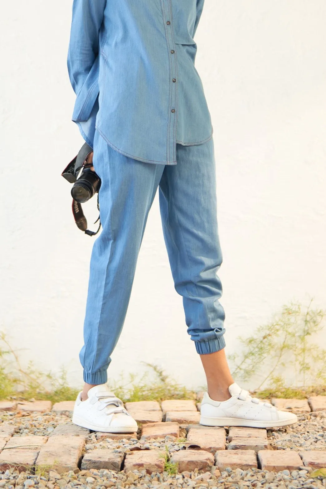 Chicease Denim Joggers
