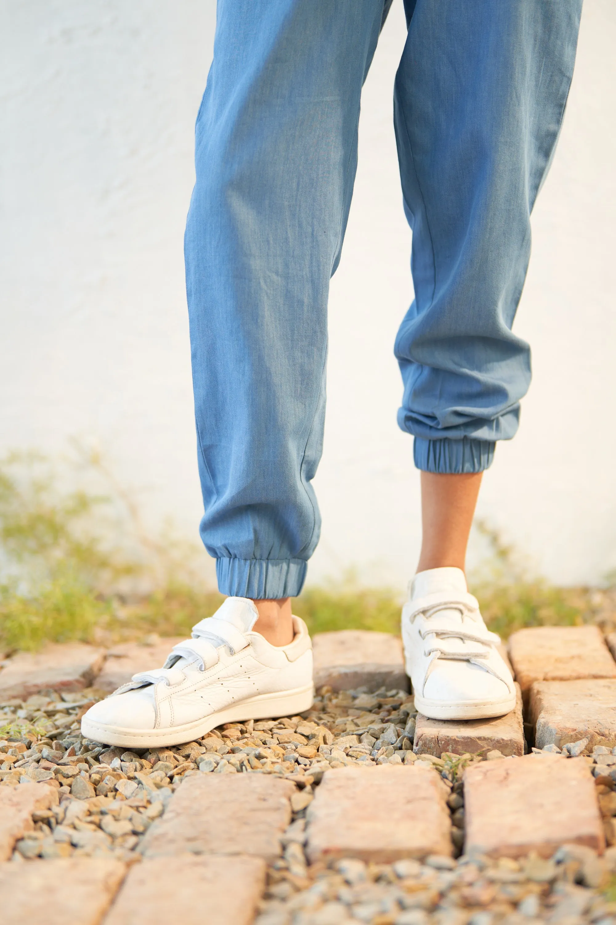 Chicease Denim Joggers