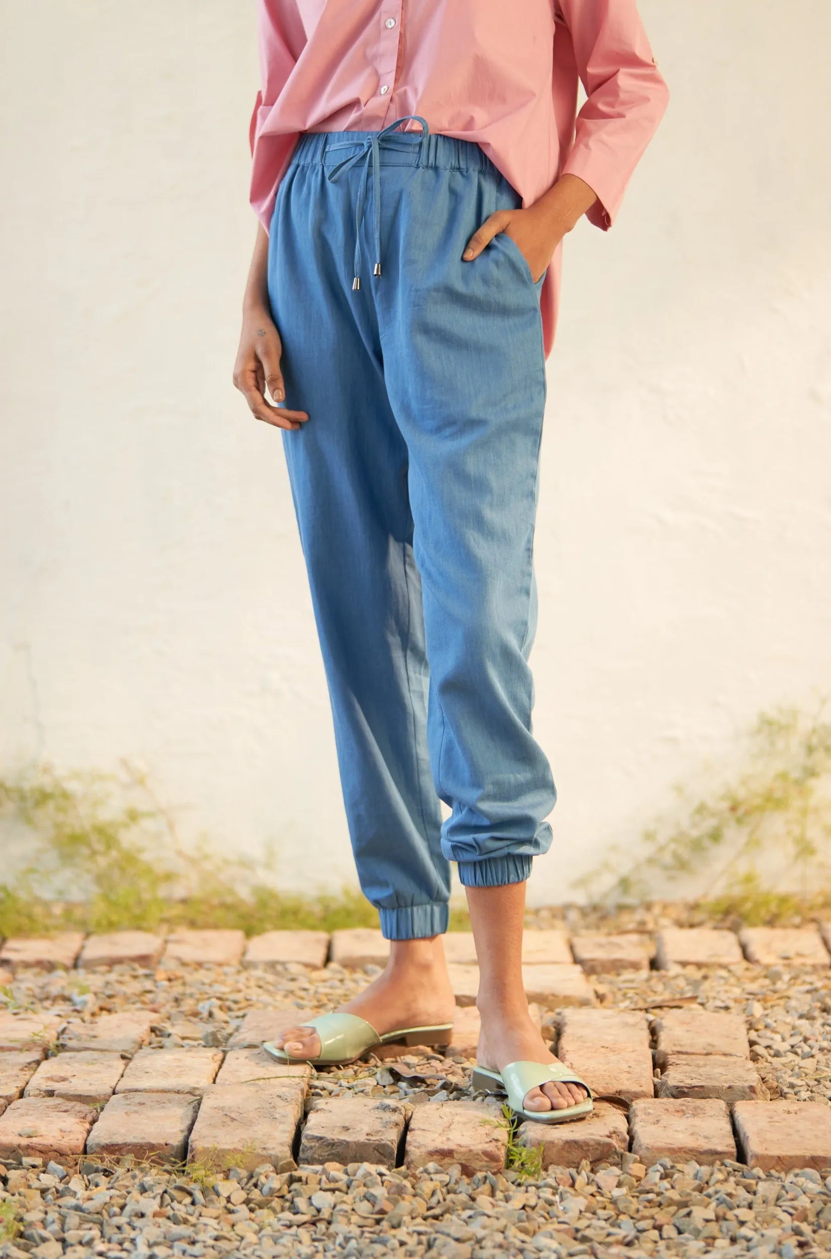 Chicease Denim Joggers