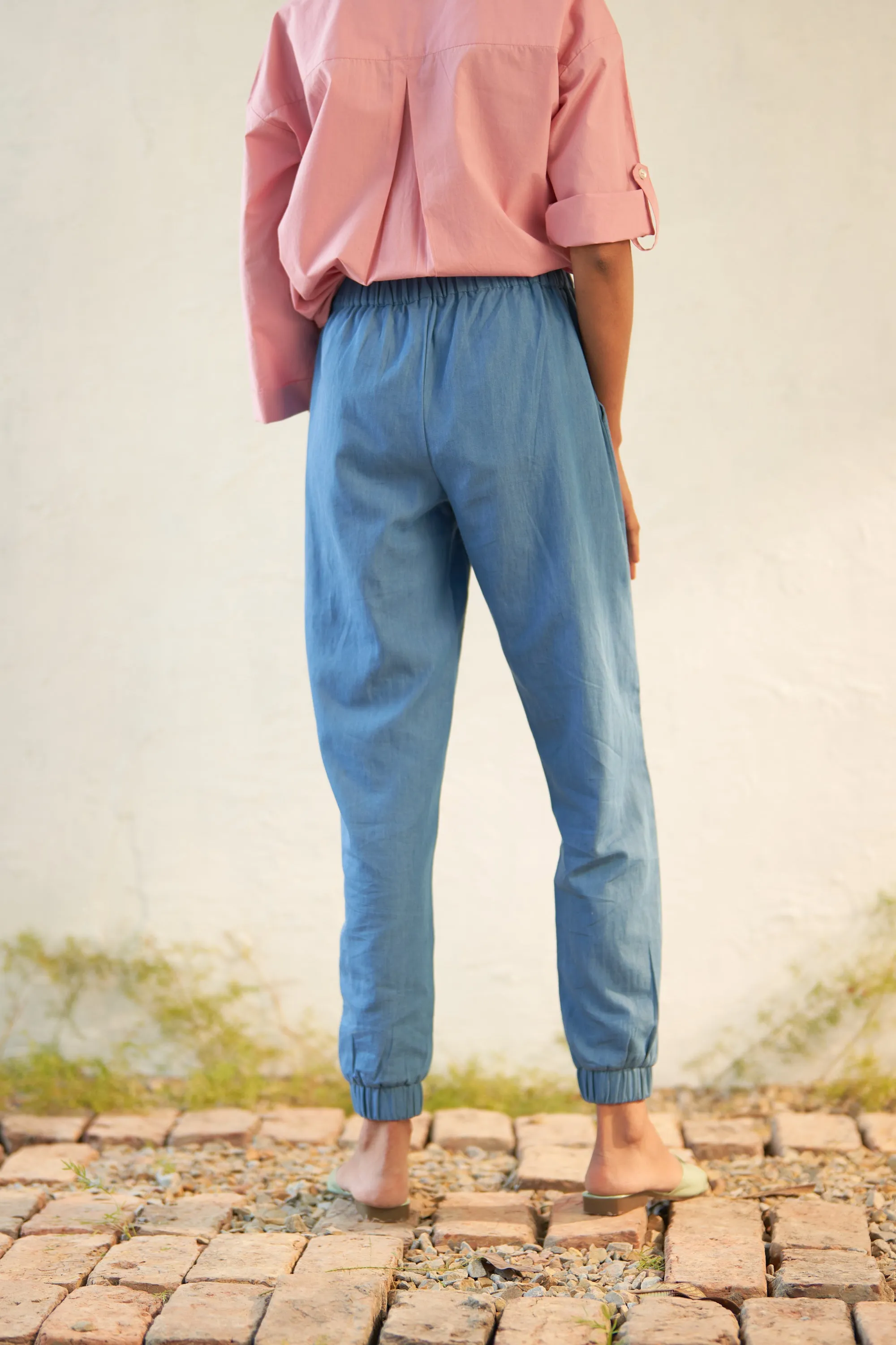 Chicease Denim Joggers