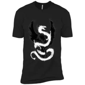 Eagle dragon-Cartoon graphic T-Shirt