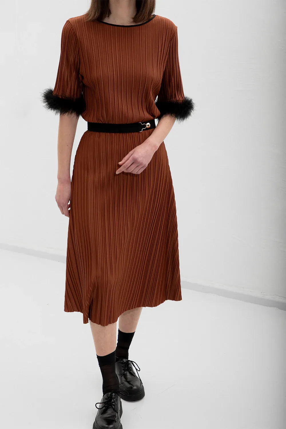 Erle Pleated Skirt