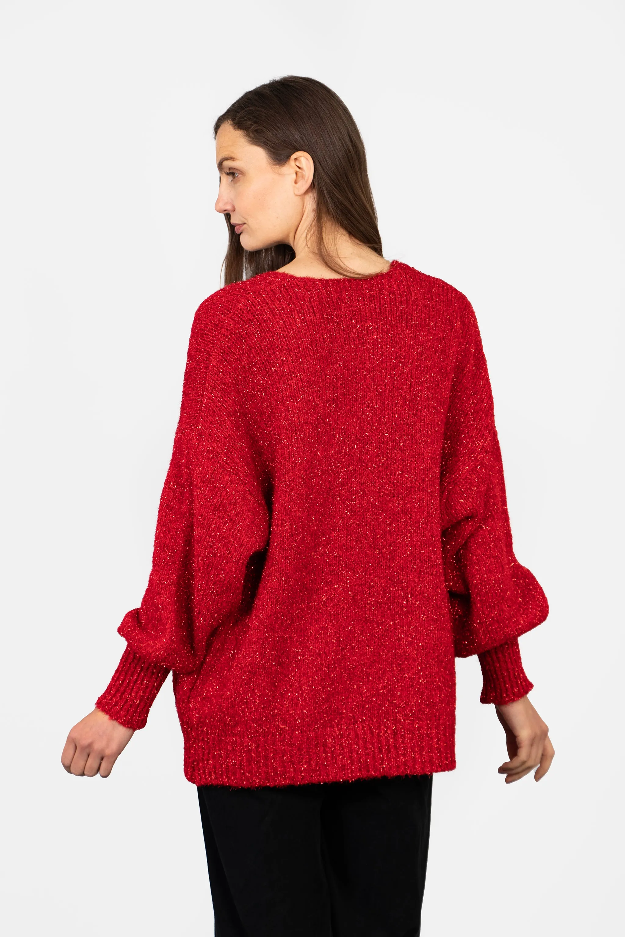 Everly Cardigan - Red