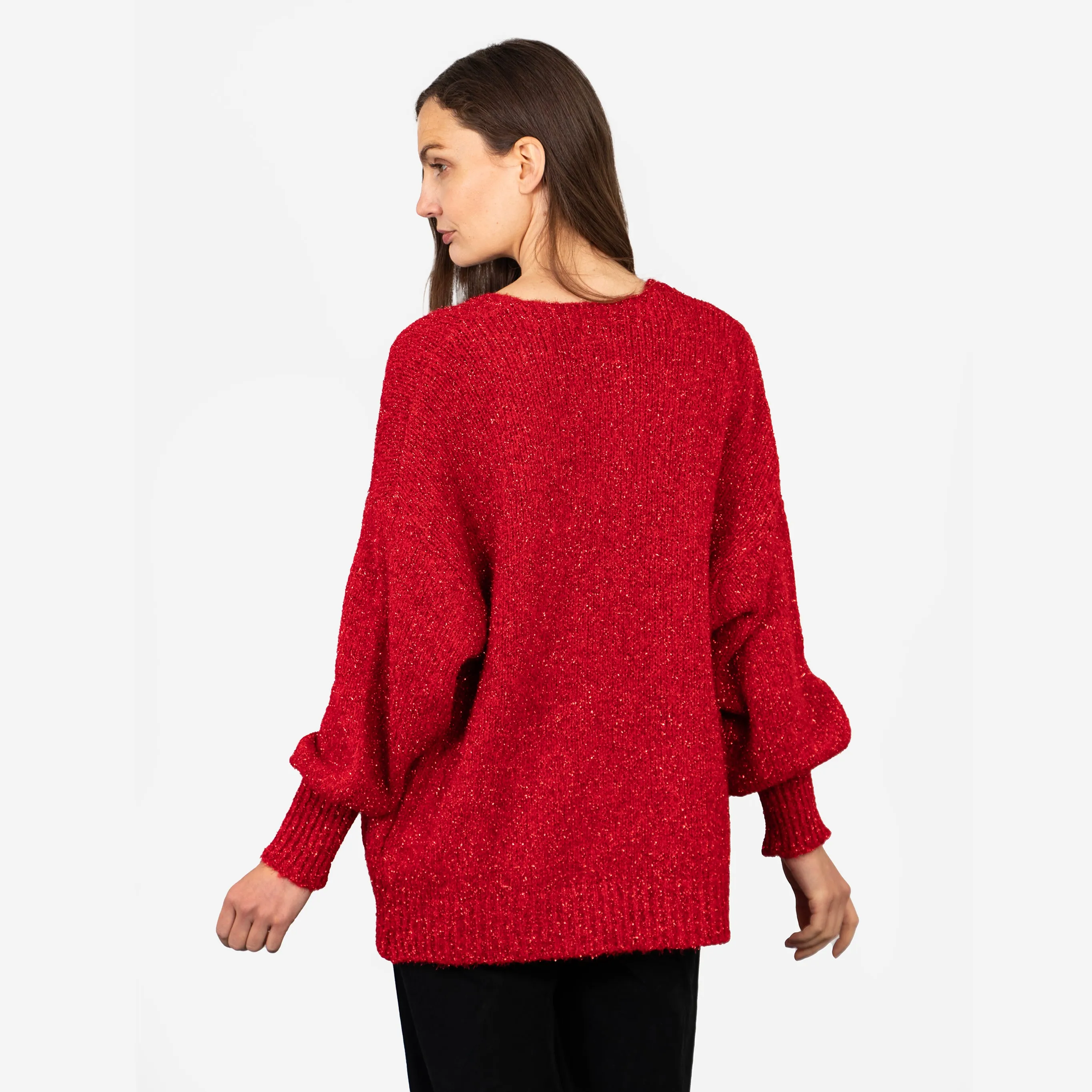 Everly Cardigan - Red
