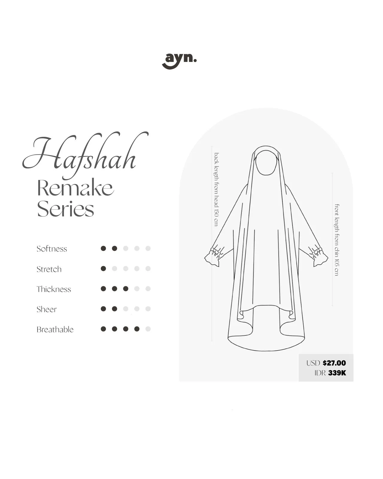 HAFSHAH JILBAB REMAKE SERIES