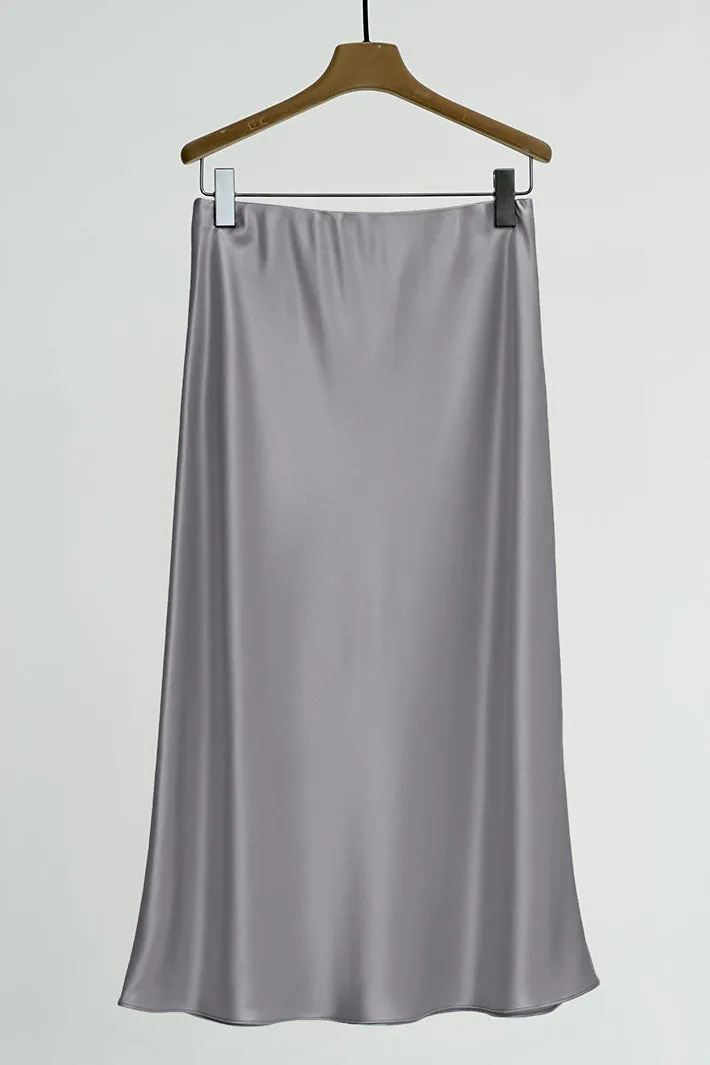 Herzen's Angelegenheit Skirt Zinc Grey 25251-6512