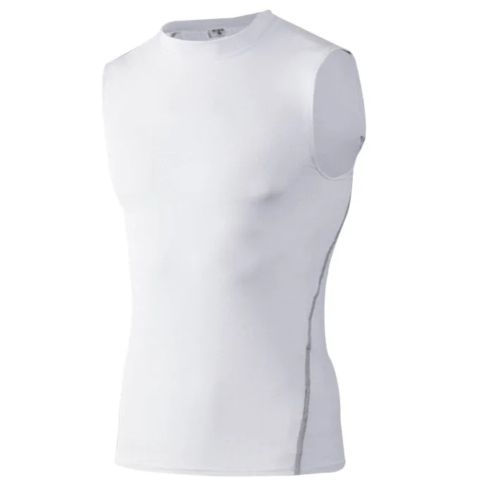 Men's Quick Dry Stretchy Workout Running Tank Top - Sweat-wicking Elastane Gym Exercise & Fitness Sportswear