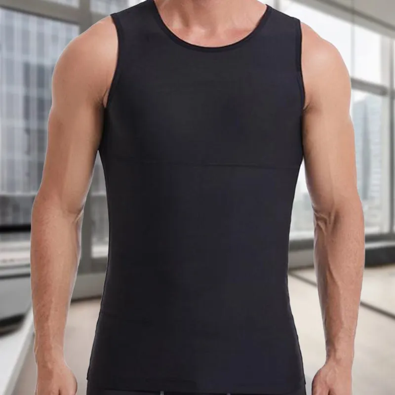 Men's slimming shapewear tank top