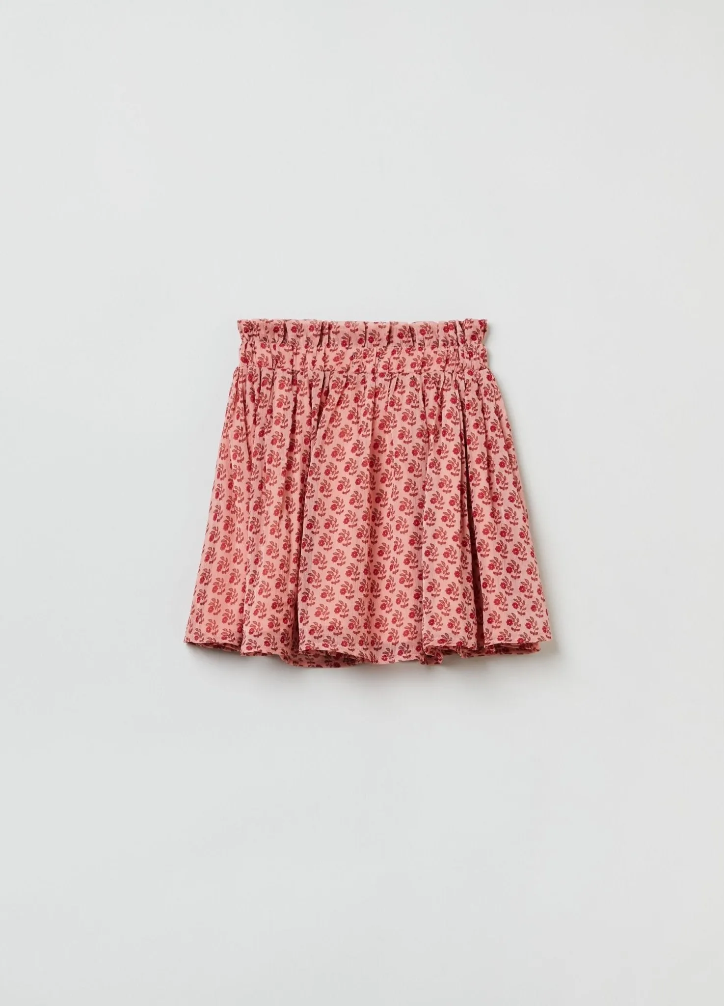 OVS HOUSEBRAND Pleated Skirt With Floral Print