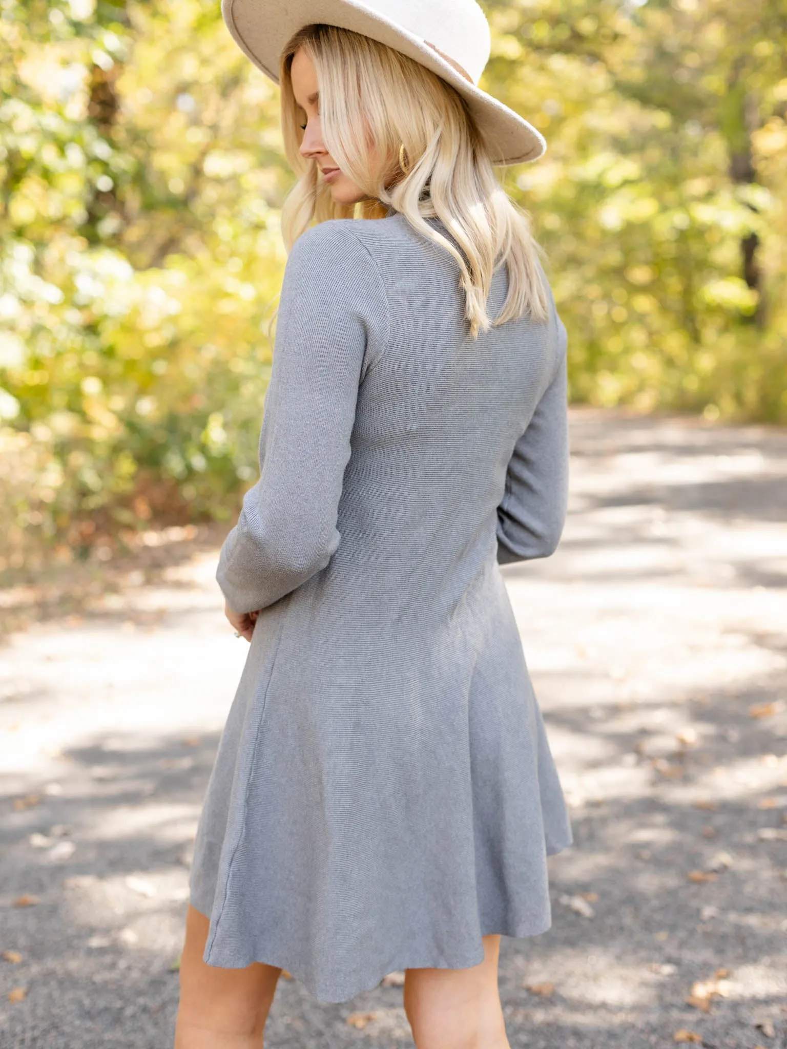 PINCH Mock Neck Sweater Dress