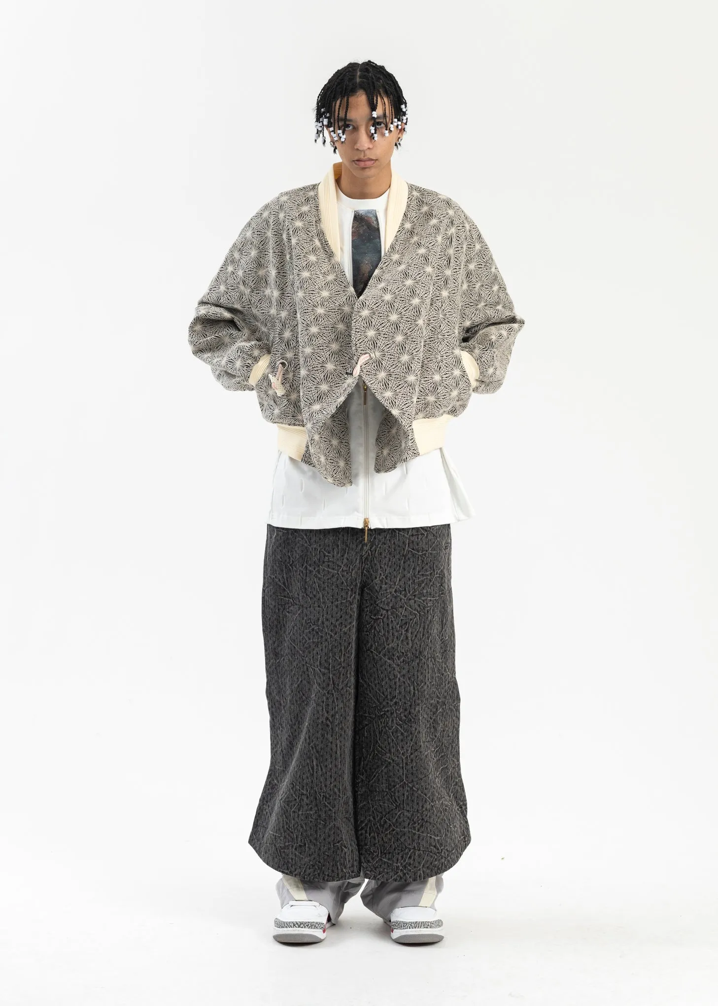 STARDUST SANDFORD DOUBLE BREASTED BOMBER JACKET