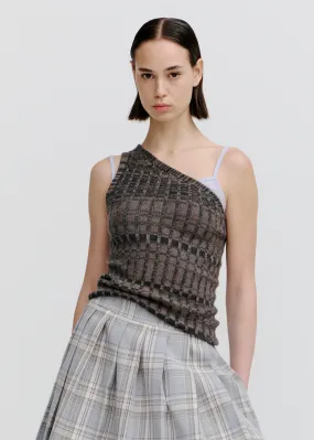 Tension Knitted Singlet ~ Terrain